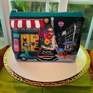 nikky by Nicole Lee Boutique Cosmetic Bag NWT